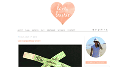 Desktop Screenshot of love-laurie.com